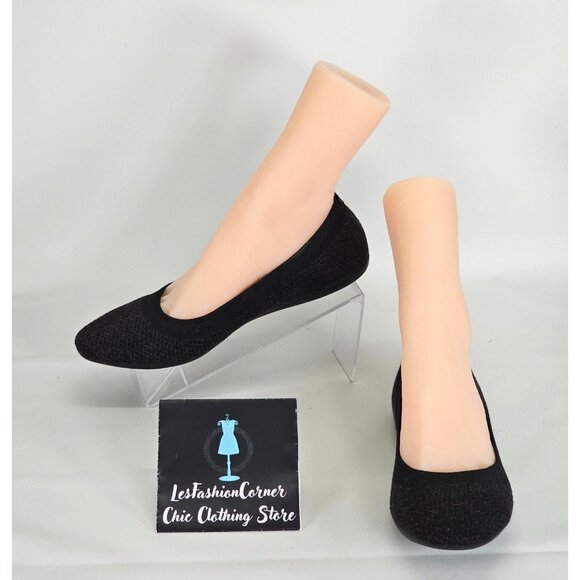 allbirds Shoes - Allbirds Women's Dark Gray TB Tree Breezers Knit Slip On Flats Shoe Sz 9.5  176